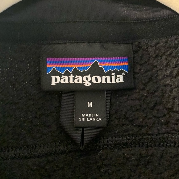 Patagonia Black Vest - Full Zip - Size M - Picture 3 of 5